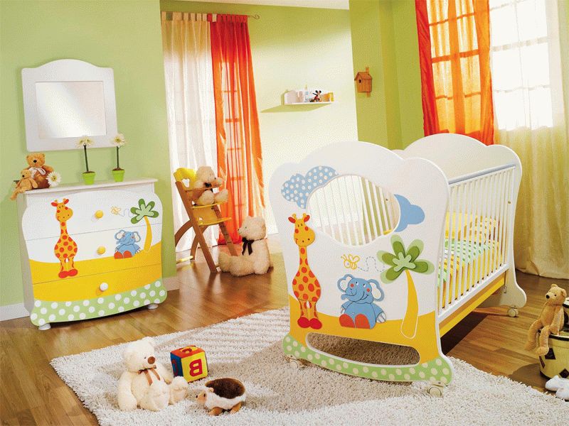 Camera pentru copii pentru un băiat nou-născut