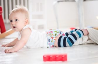 Wenn das Baby anfängt zu kriechen