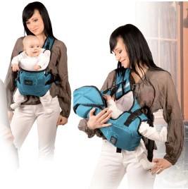 Pierdeți în greutate după naștere: sarcina naturală de a purta un bebeluș într-un cangur
