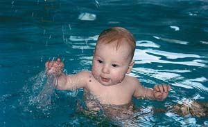 zwiększyć odporność niemowląt na zabiegi wodne