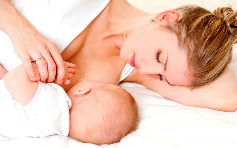 رعاية الثدي بعد الولادة