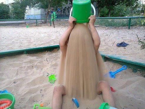 pískové dítě