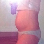 22 weeks tummy photo