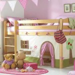 Bunk bed with playhouse downstairs