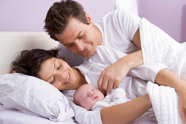 společný spánek s dítětem