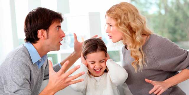 Cum afectează scandalurile familiale unui copil