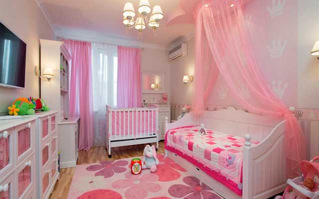 Baby-Mädchen-Zimmer