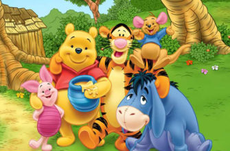 Pagini de colorat Winnie the Pooh