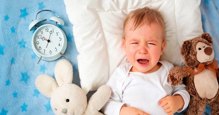 crise do sono em crianças depois de um ano