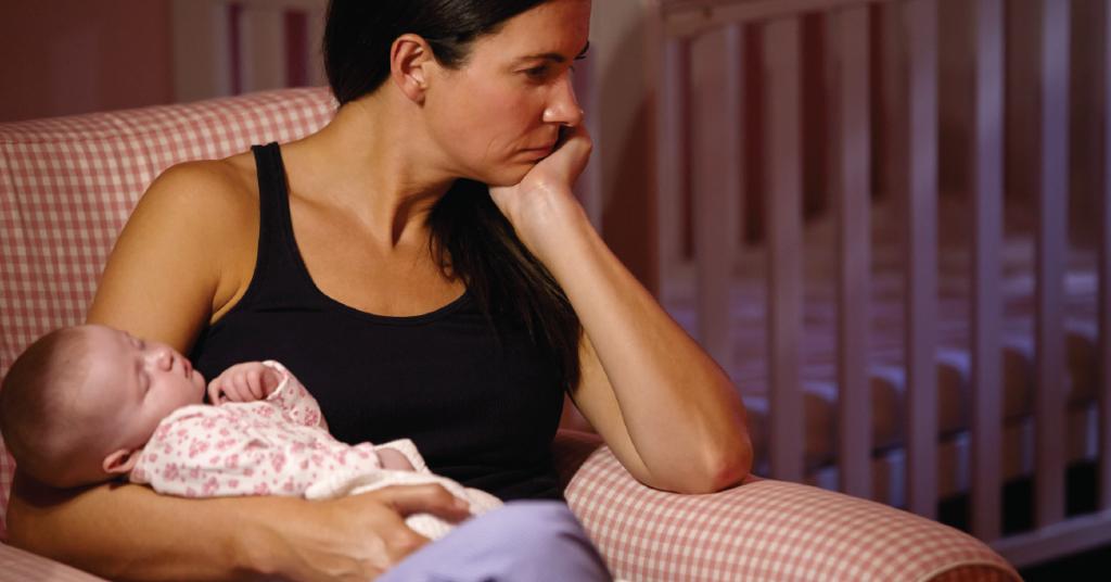 mateřská deprese a únava
