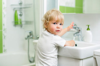 bezpečnost dítěte v koupelně